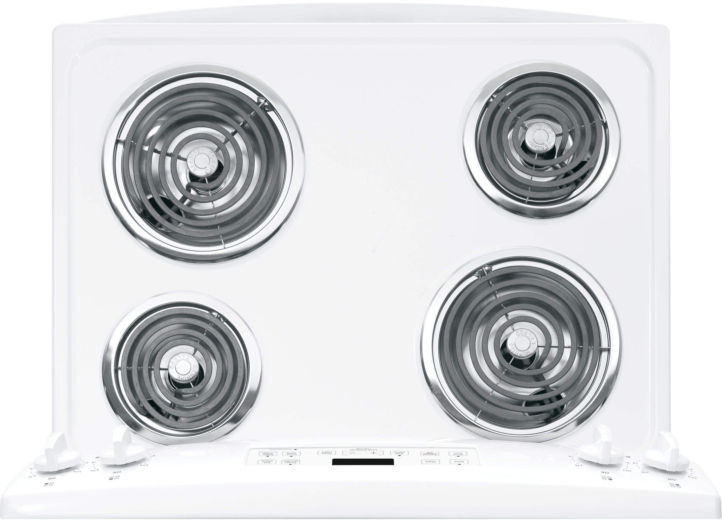 GE JB250DFWW White