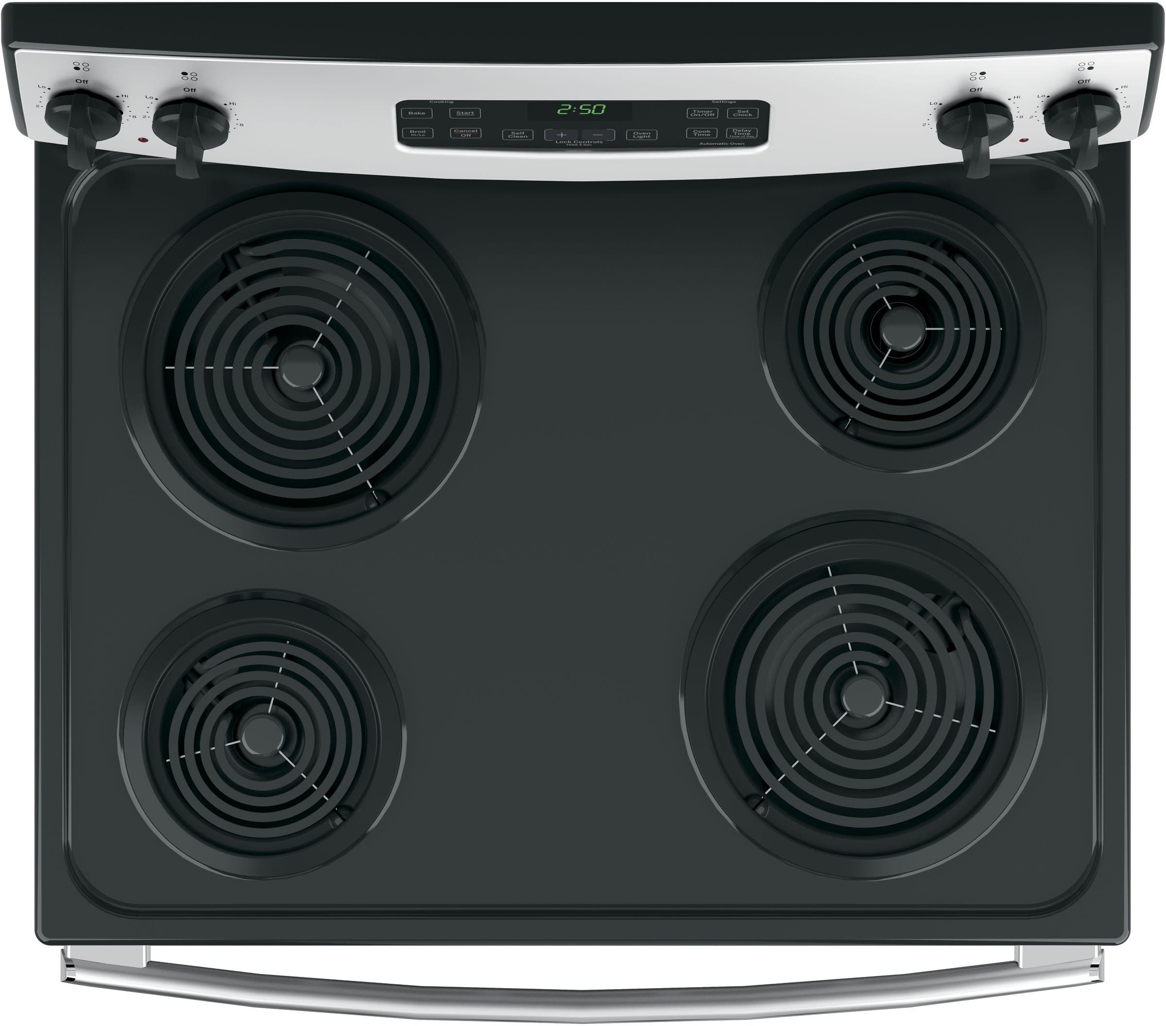GE JB250RKSS Stainless Steel/black