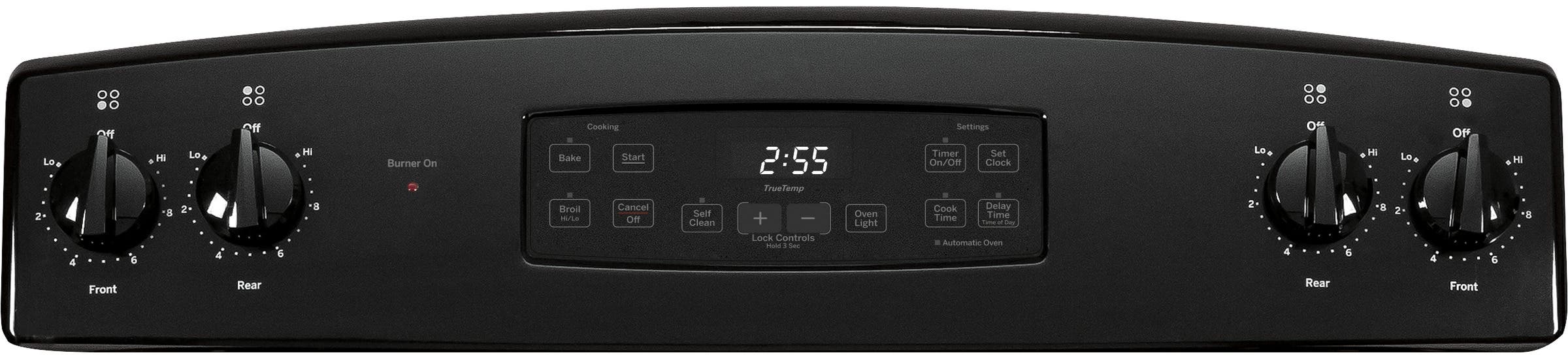 GE JB255DJBB Black