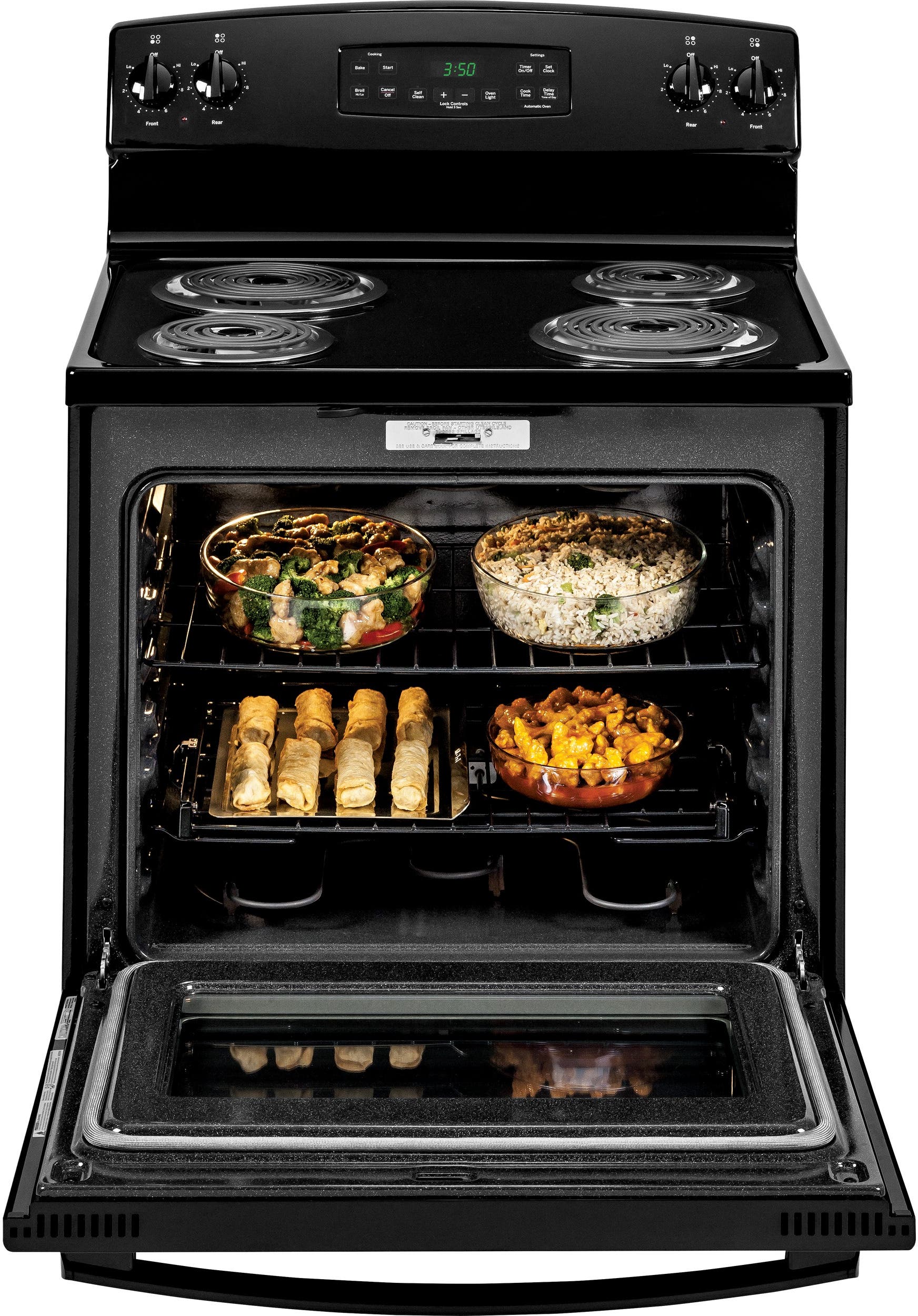 GE JB350DFBB Black