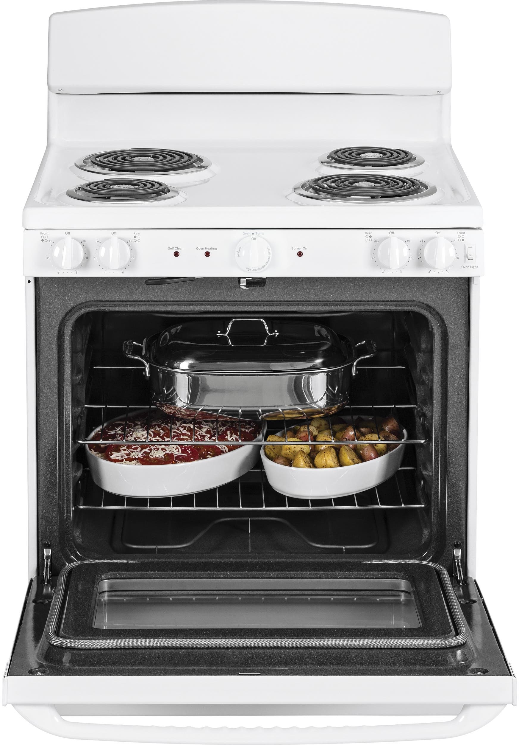 GE JB450DFWW White