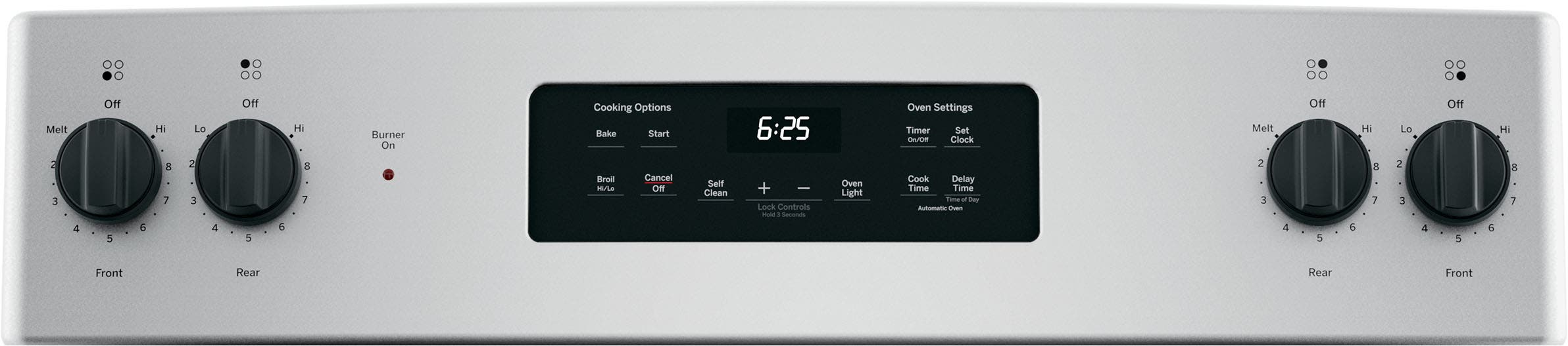 GE JB625GKSA Silver
