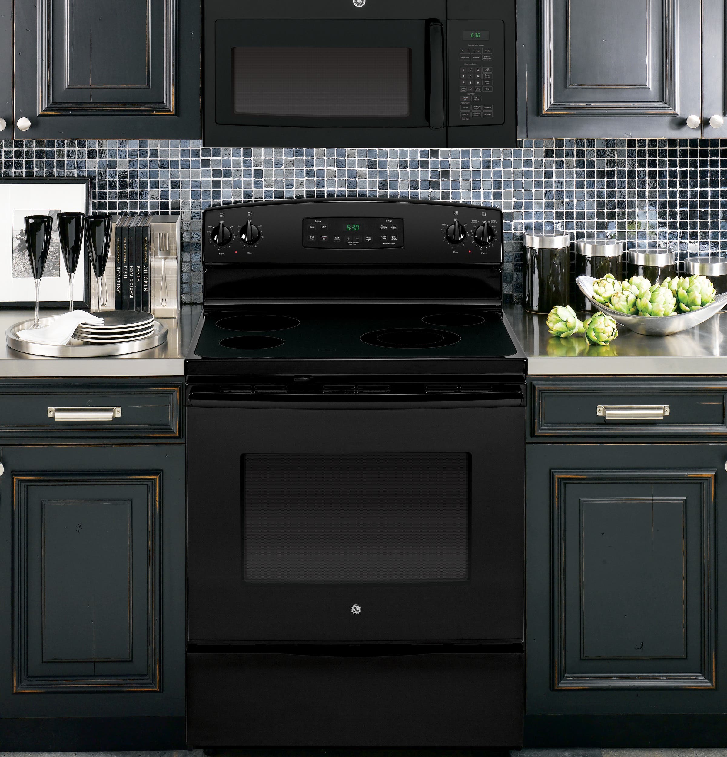 GE JB630DFBB Black