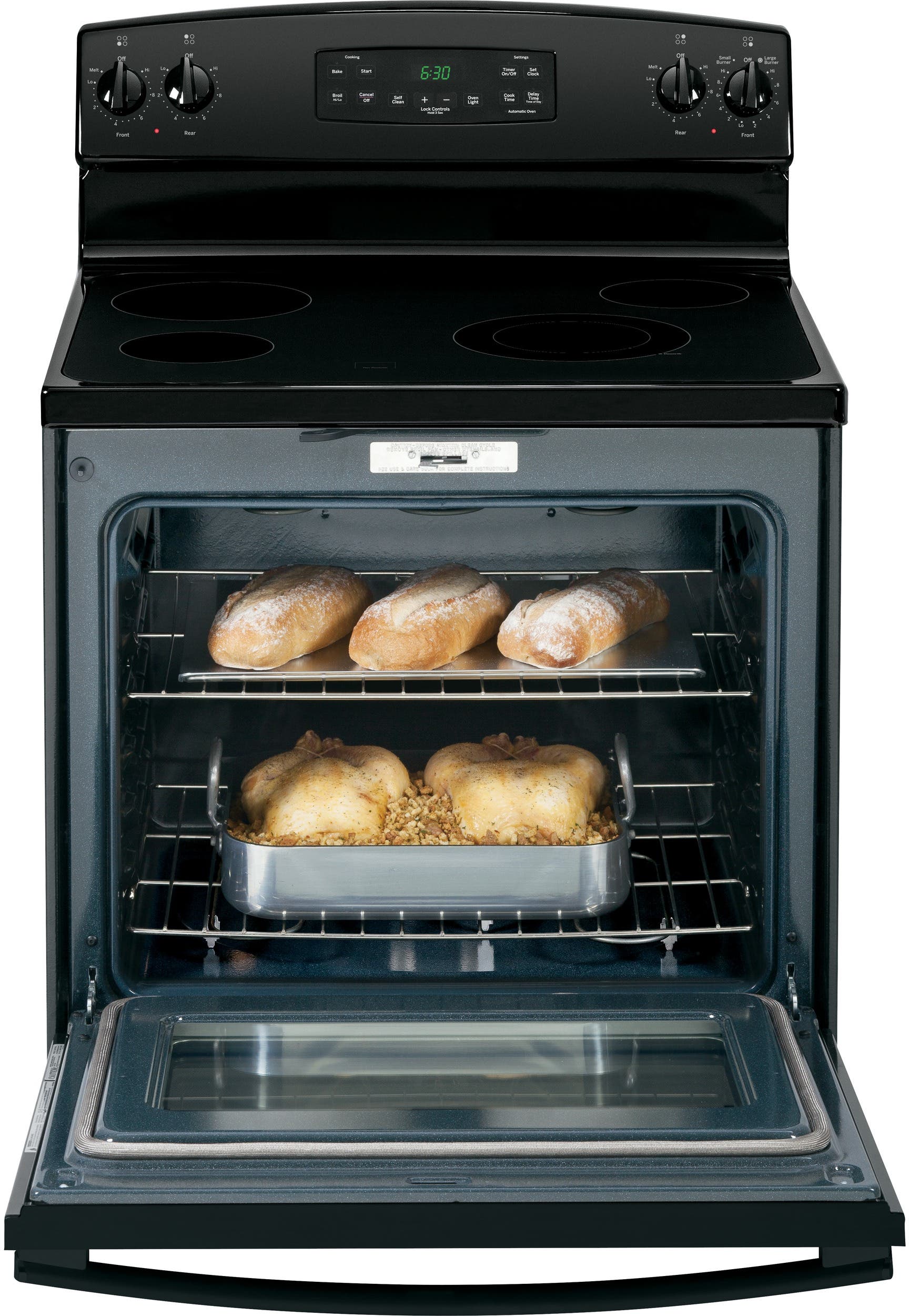 GE JB630DFBB Black