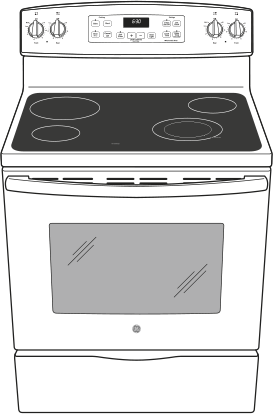 GE JB630DFBB Black