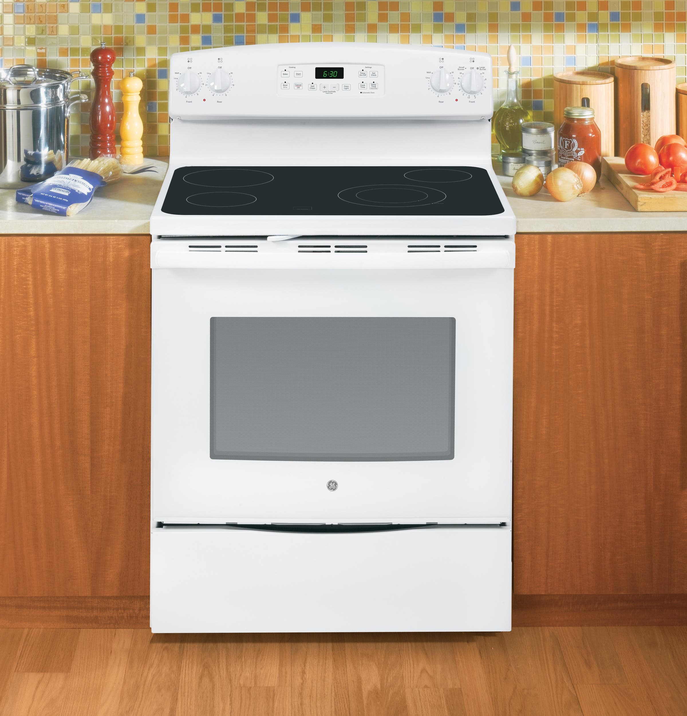 GE JB630DFWW White