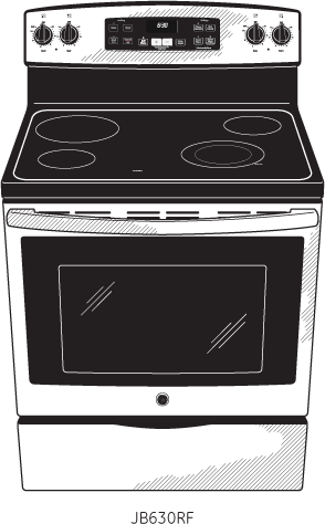 GE JB630RFSS Stainless Steel