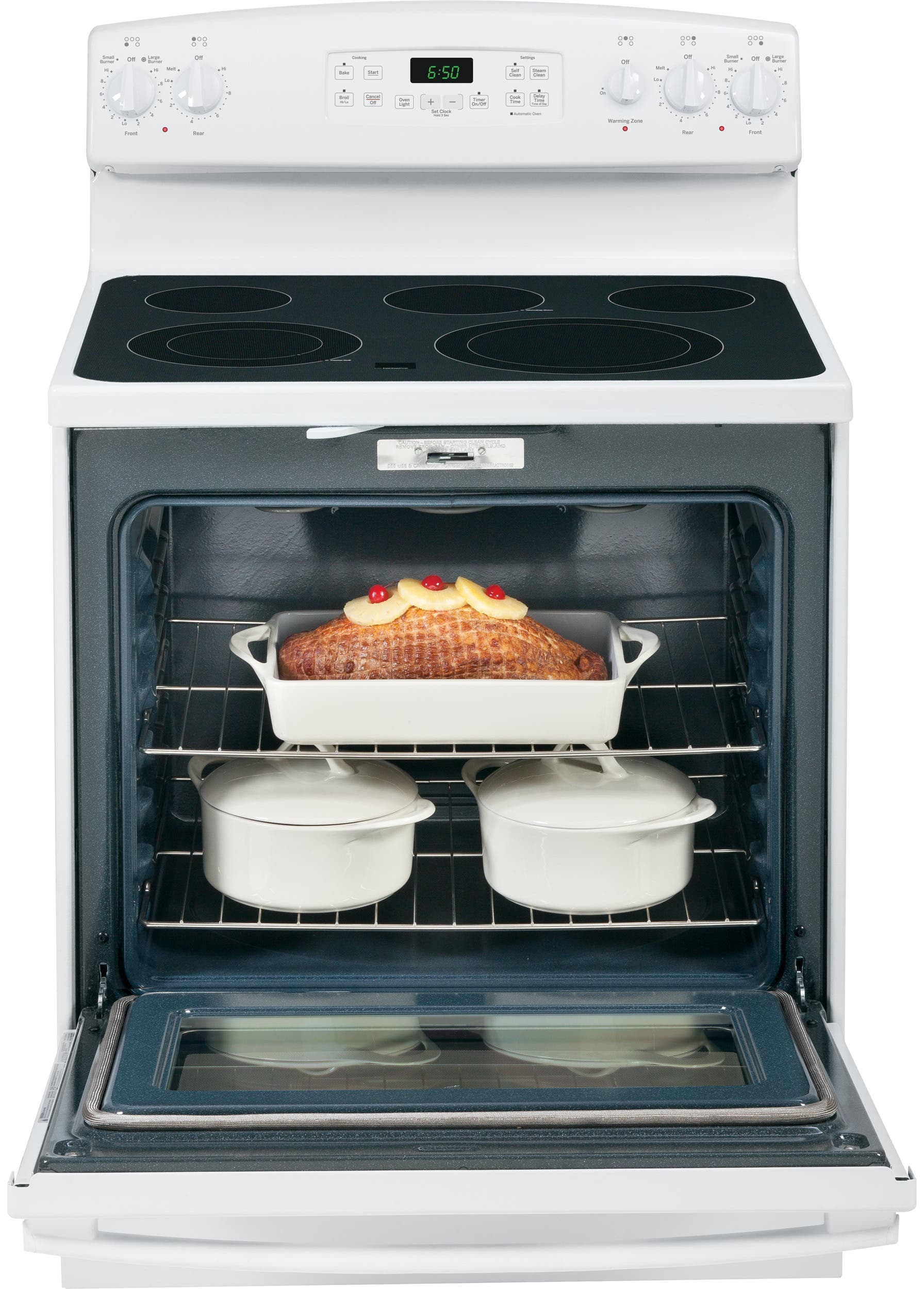 GE JB650DFWW White