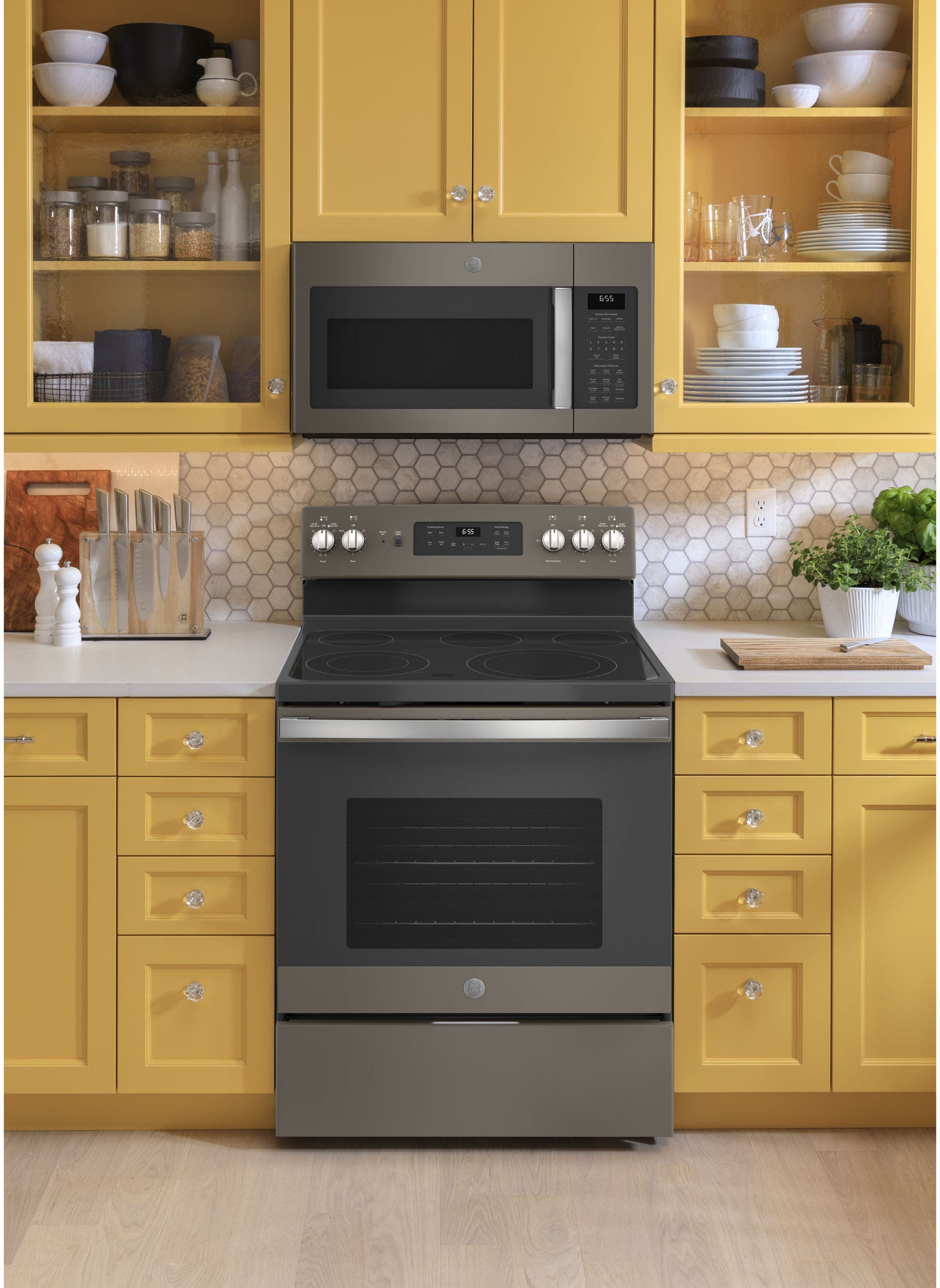 GE JB655EKES Fingerprint Resistant, Slate