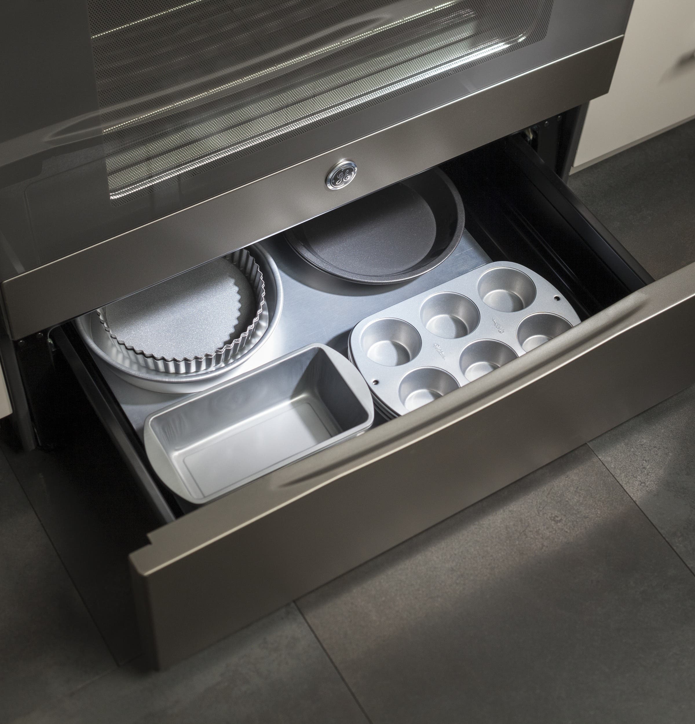 GE JB655EKES Fingerprint Resistant, Slate