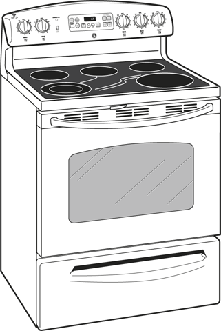 GE JB680DPBB Black