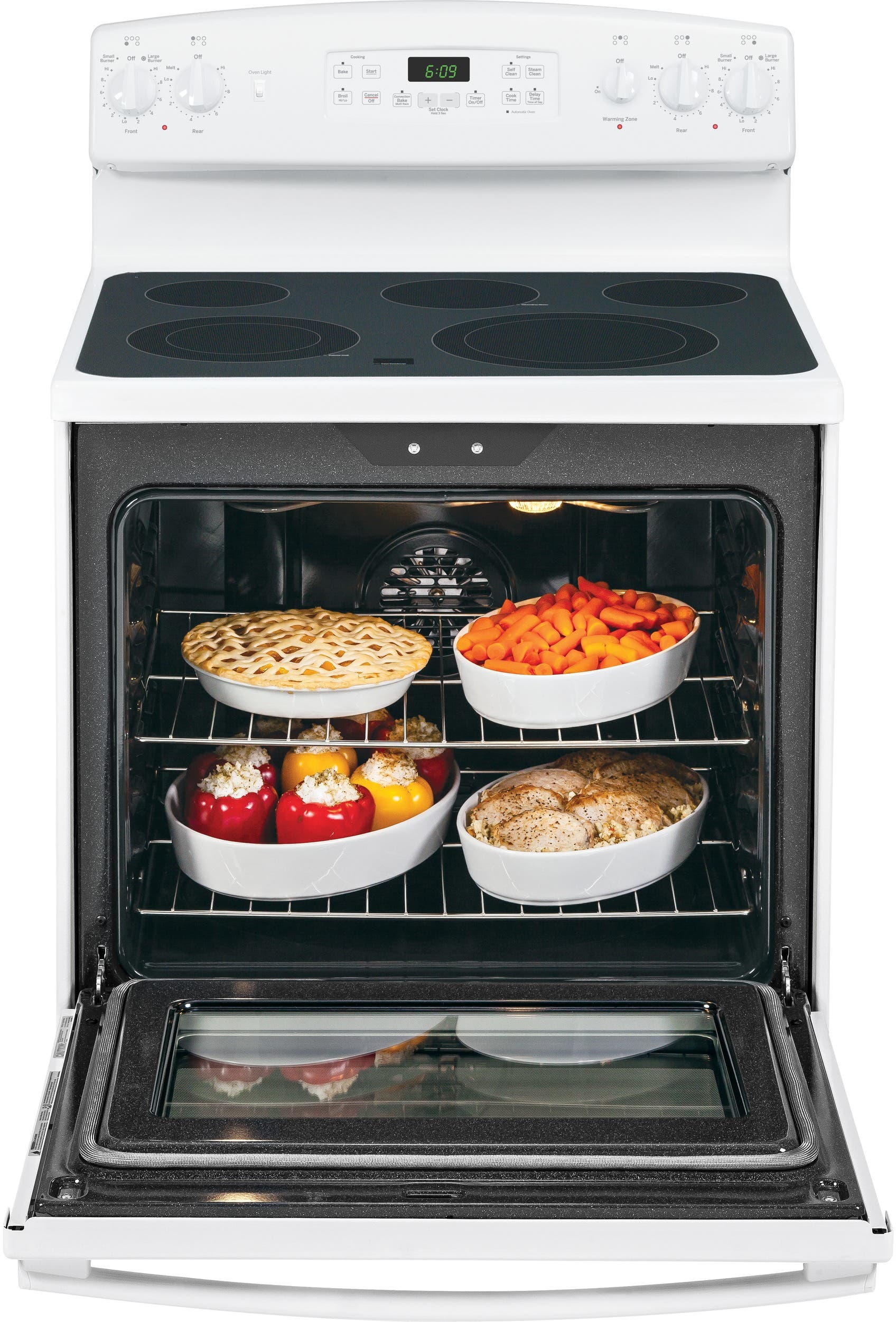 GE JB690DFWW White