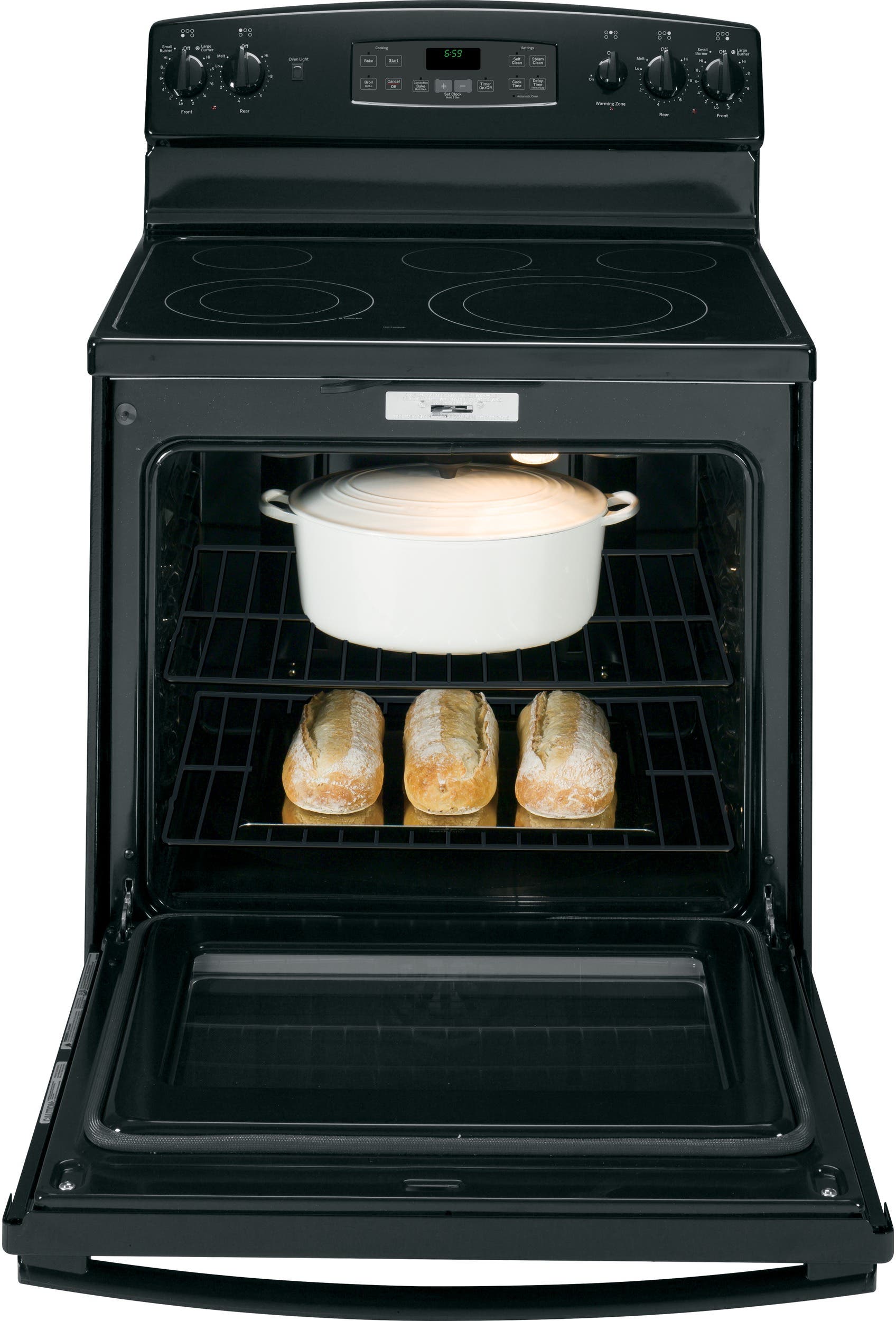 GE JB695DFBB Black