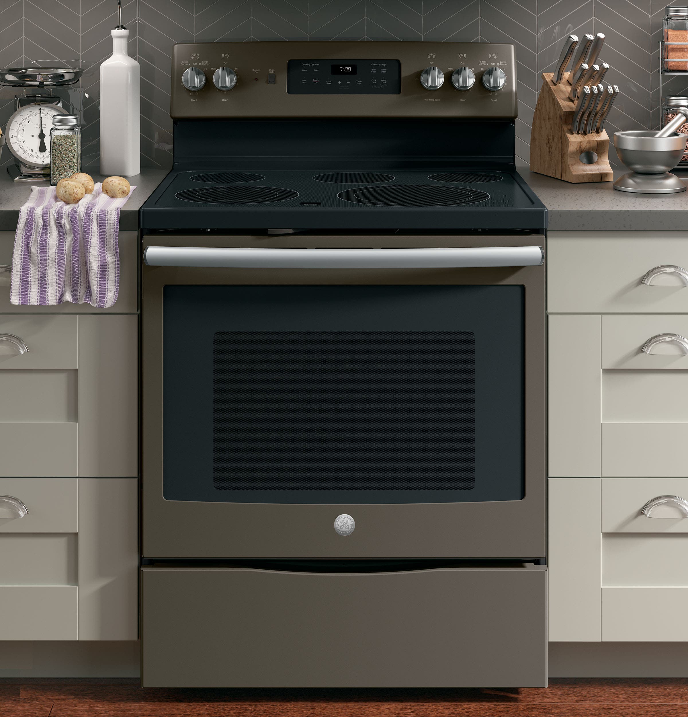GE JB700EJES Slate