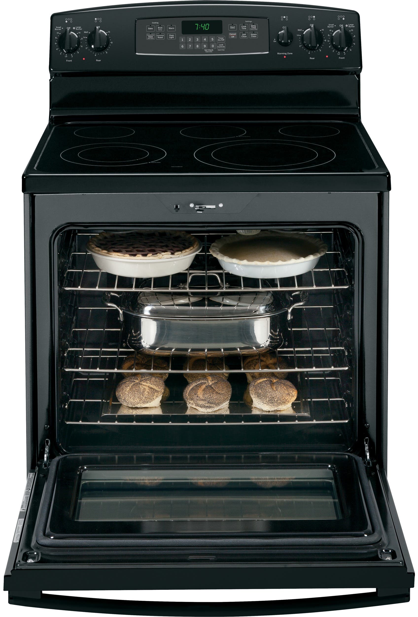 GE JB740DFBB Black