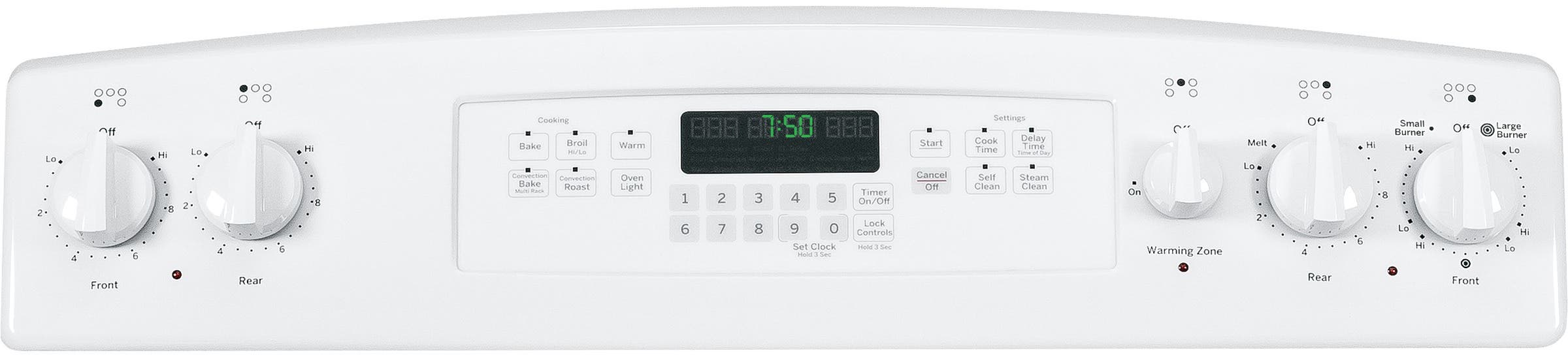 GE JB750DFWW White