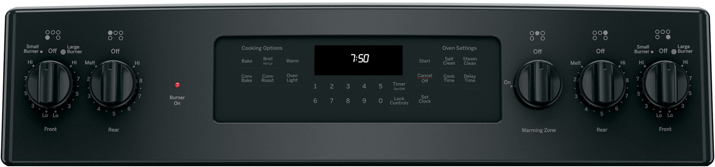GE JB750DJBB Black