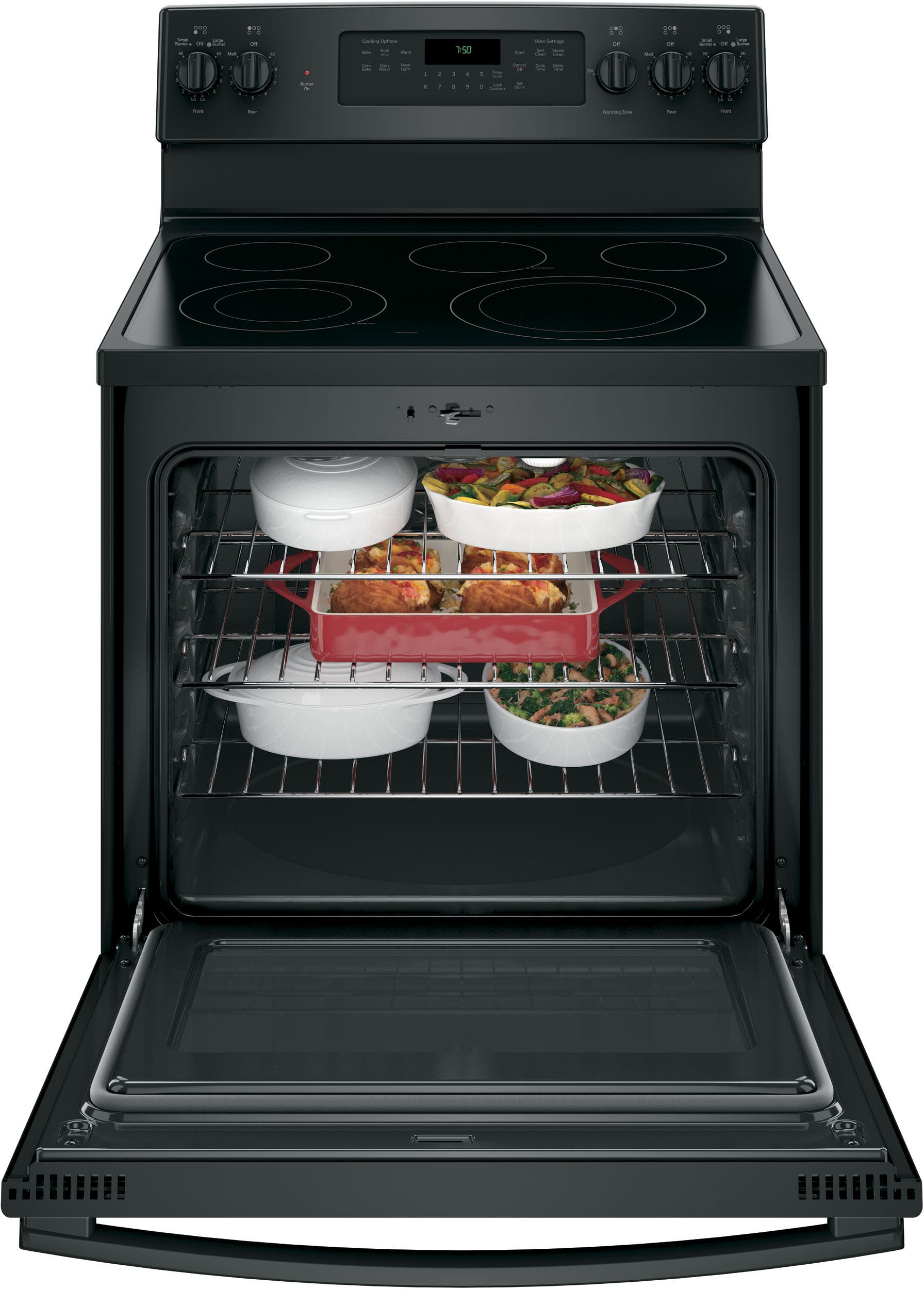 GE JB750DJBB Black