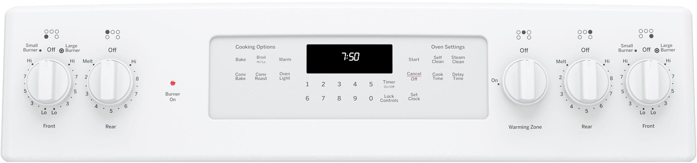 GE JB750DJWW White