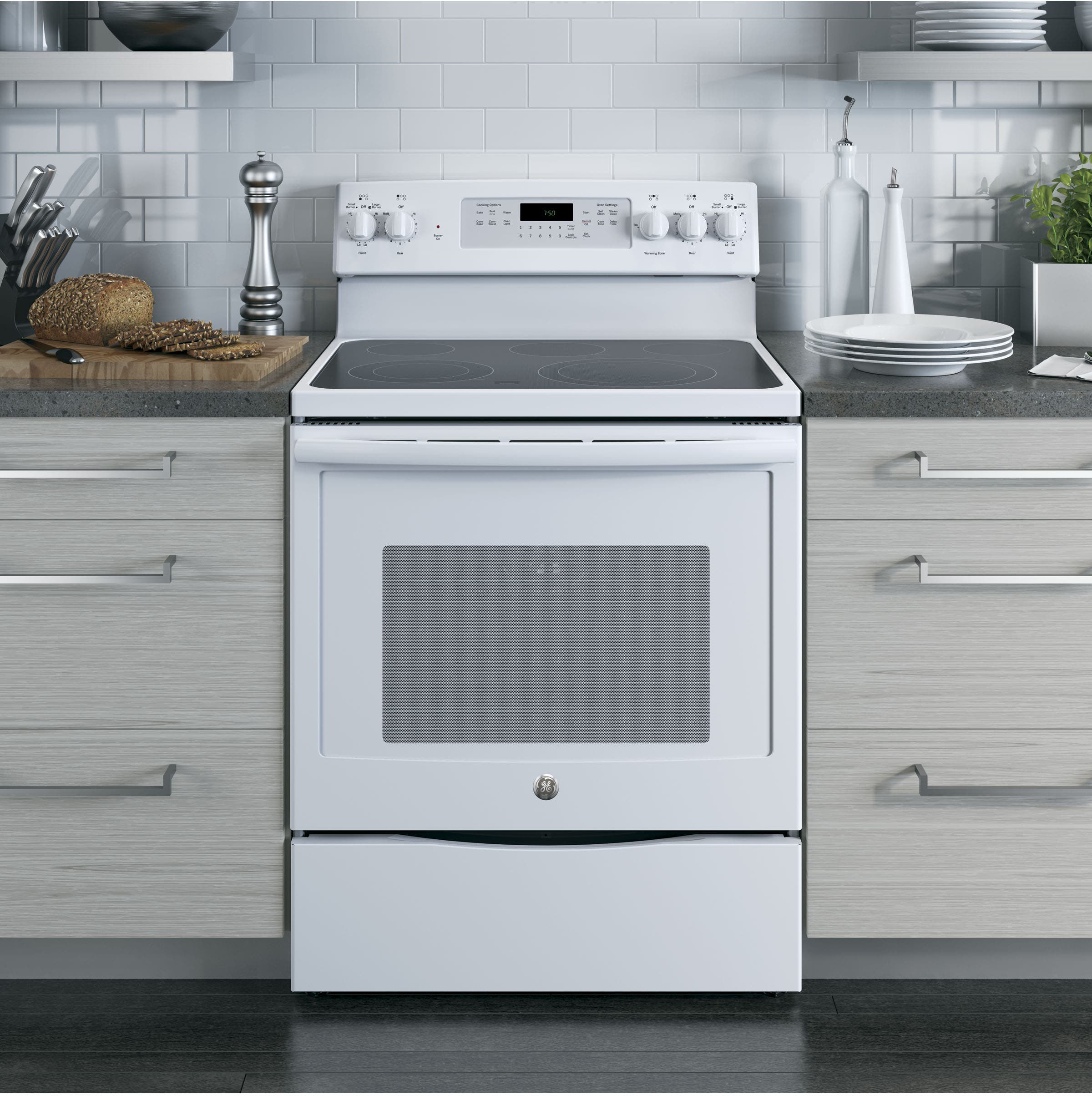 GE JB750DJWW White