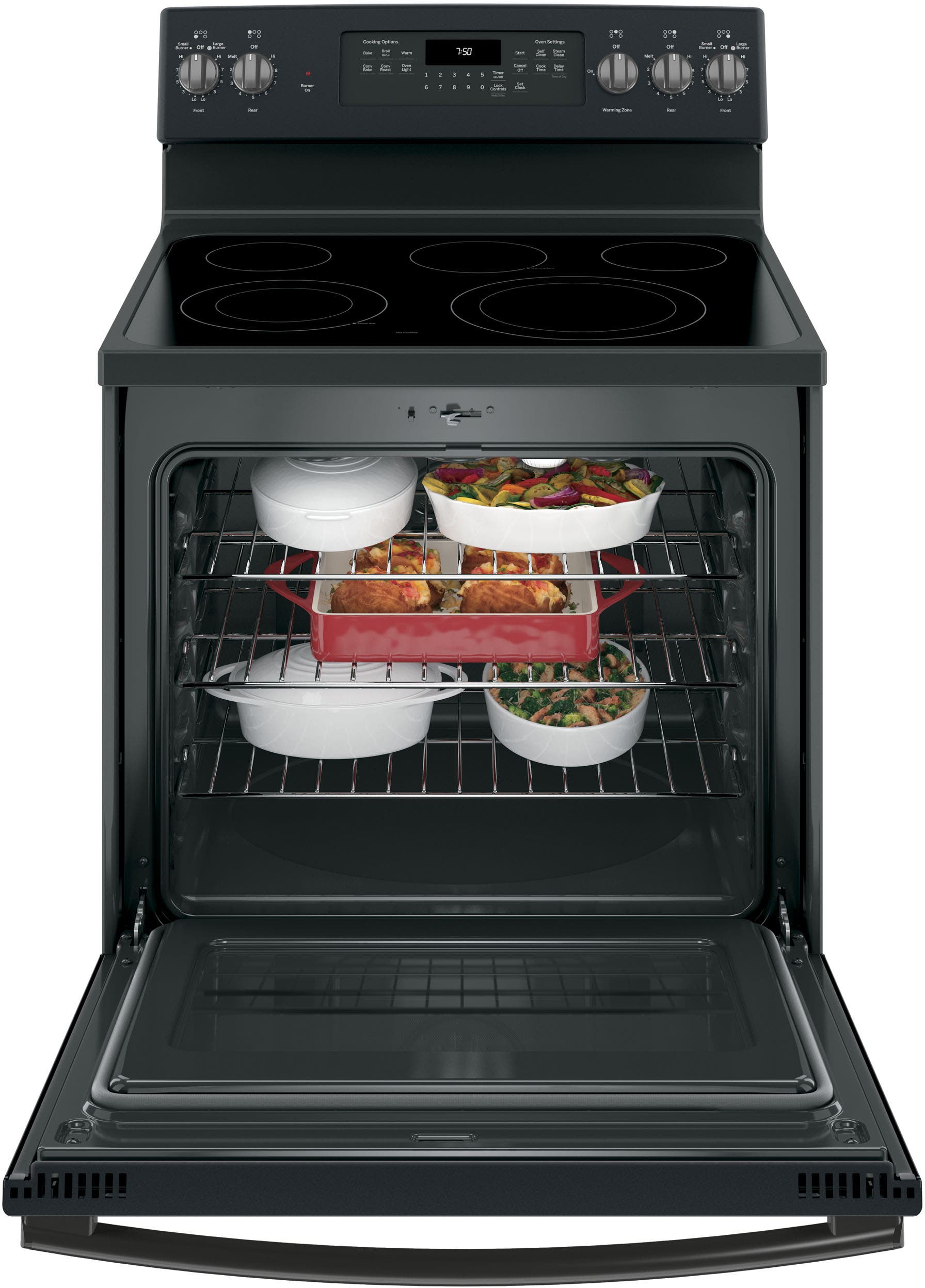 GE JB750FJDS Black Slate