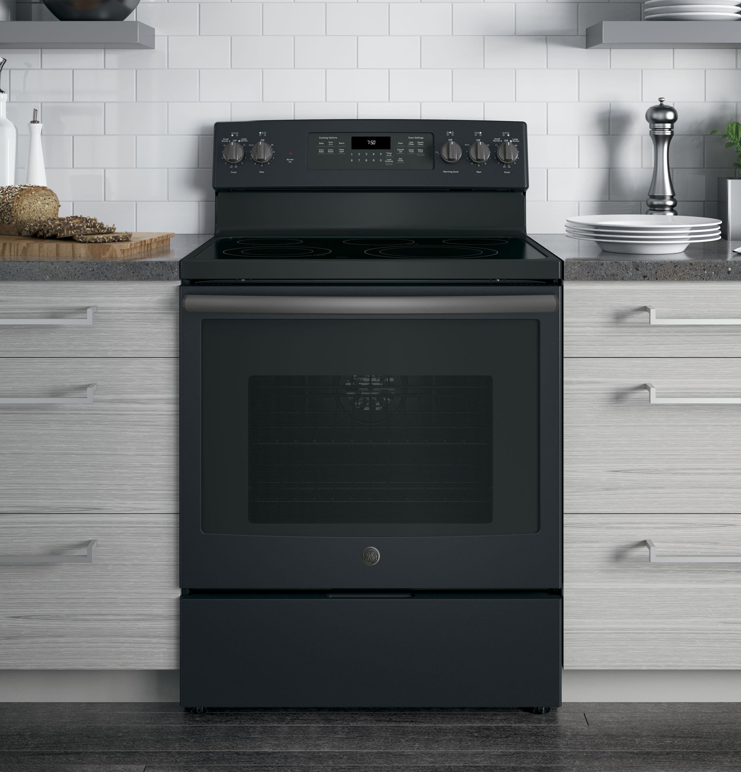 GE JB750FJDS Black Slate