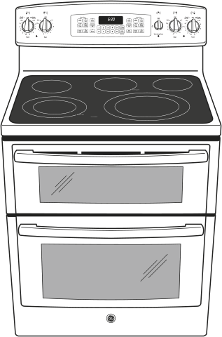 GE JB850DFBB Black