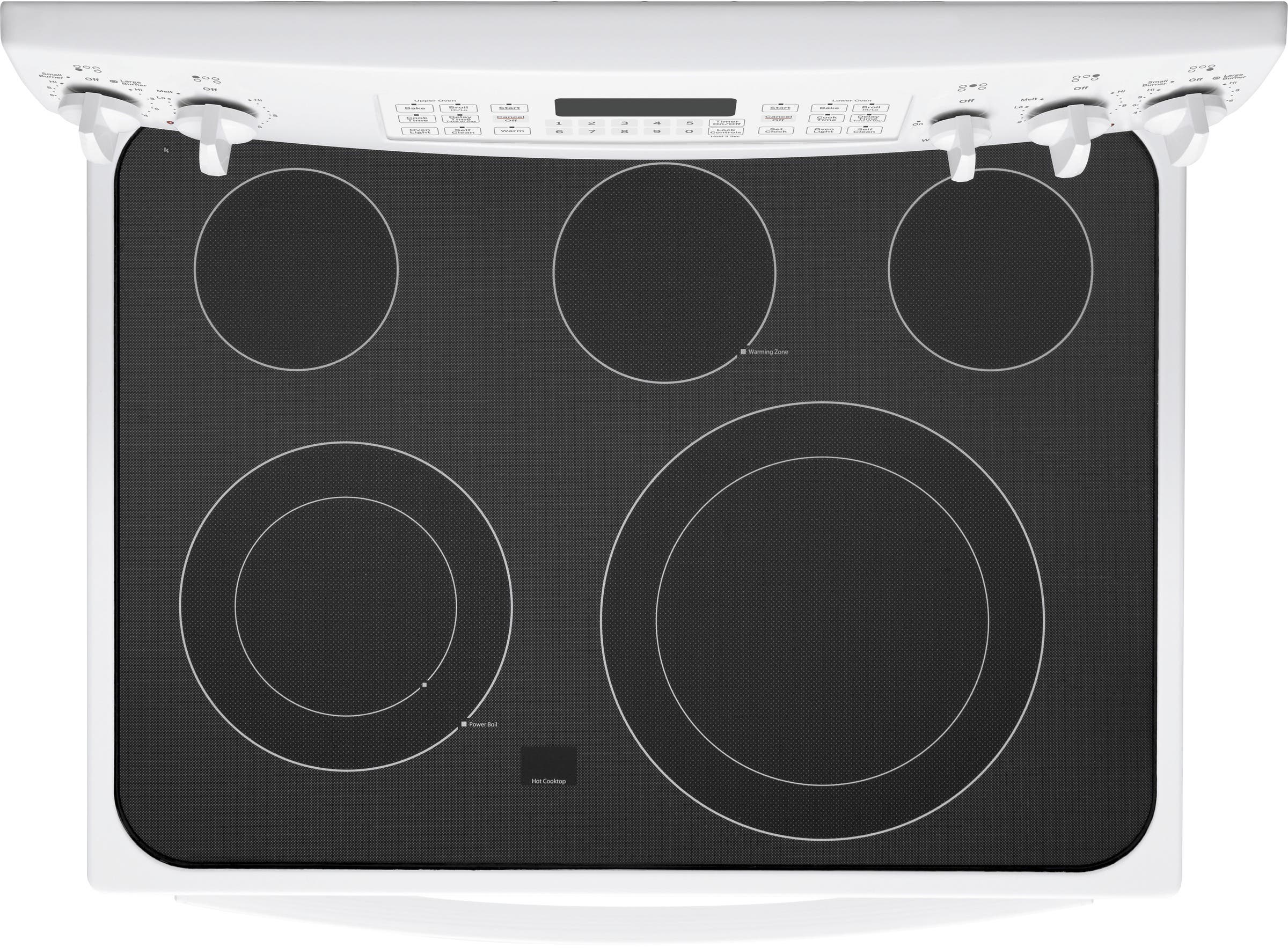 GE JB850DFWW White