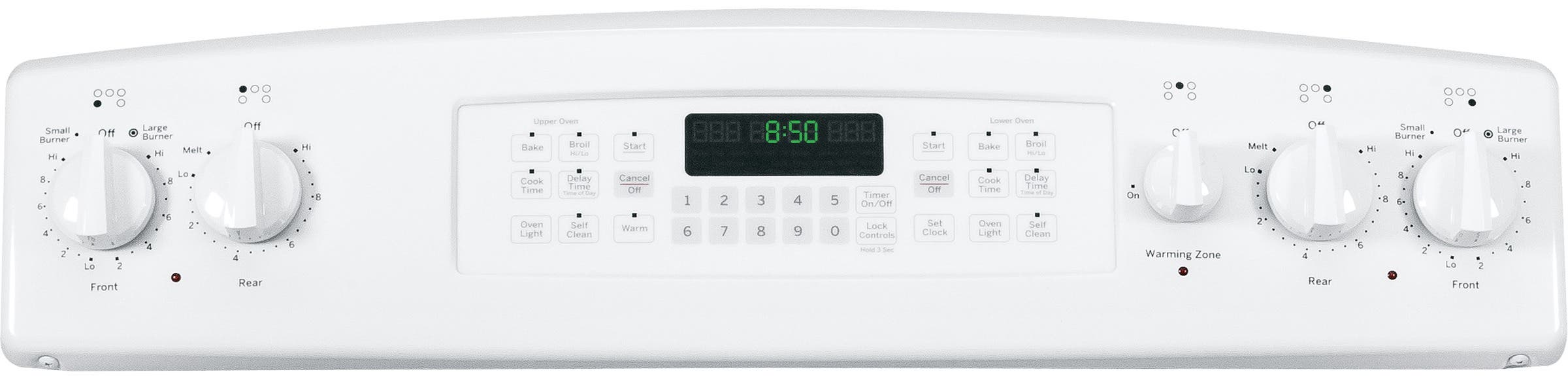 GE JB850DFWW White