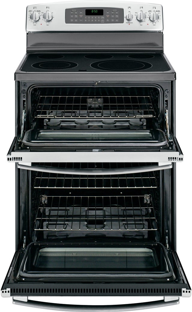 GE JB850SFSS 30" Freestanding Smoothtop Electric Range with 5 H...