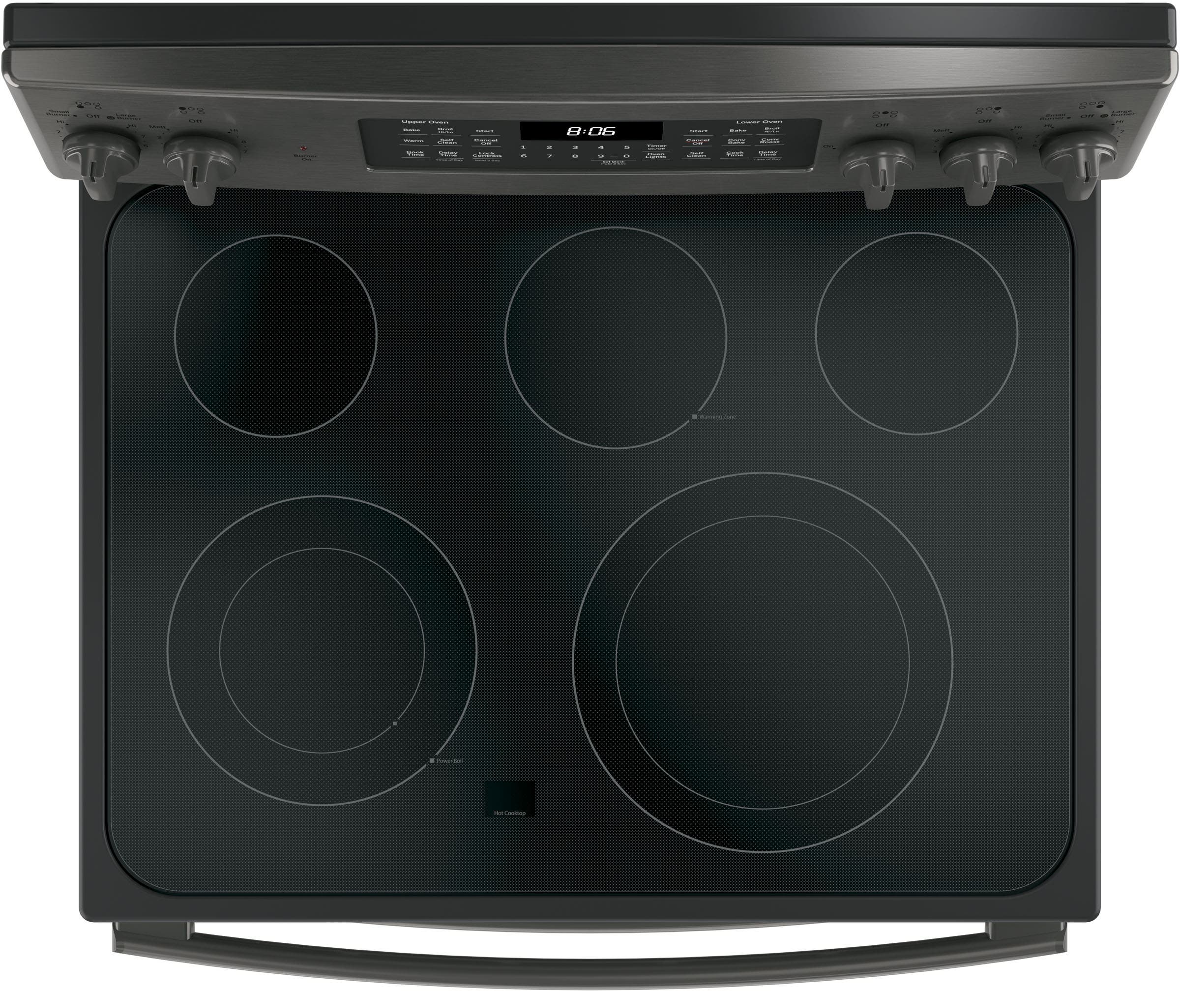 GE JB860BJTS Black Stainless Steel