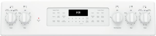 GE JB860DJWW 30 Inch Freestanding Electric Double Oven Convecti...