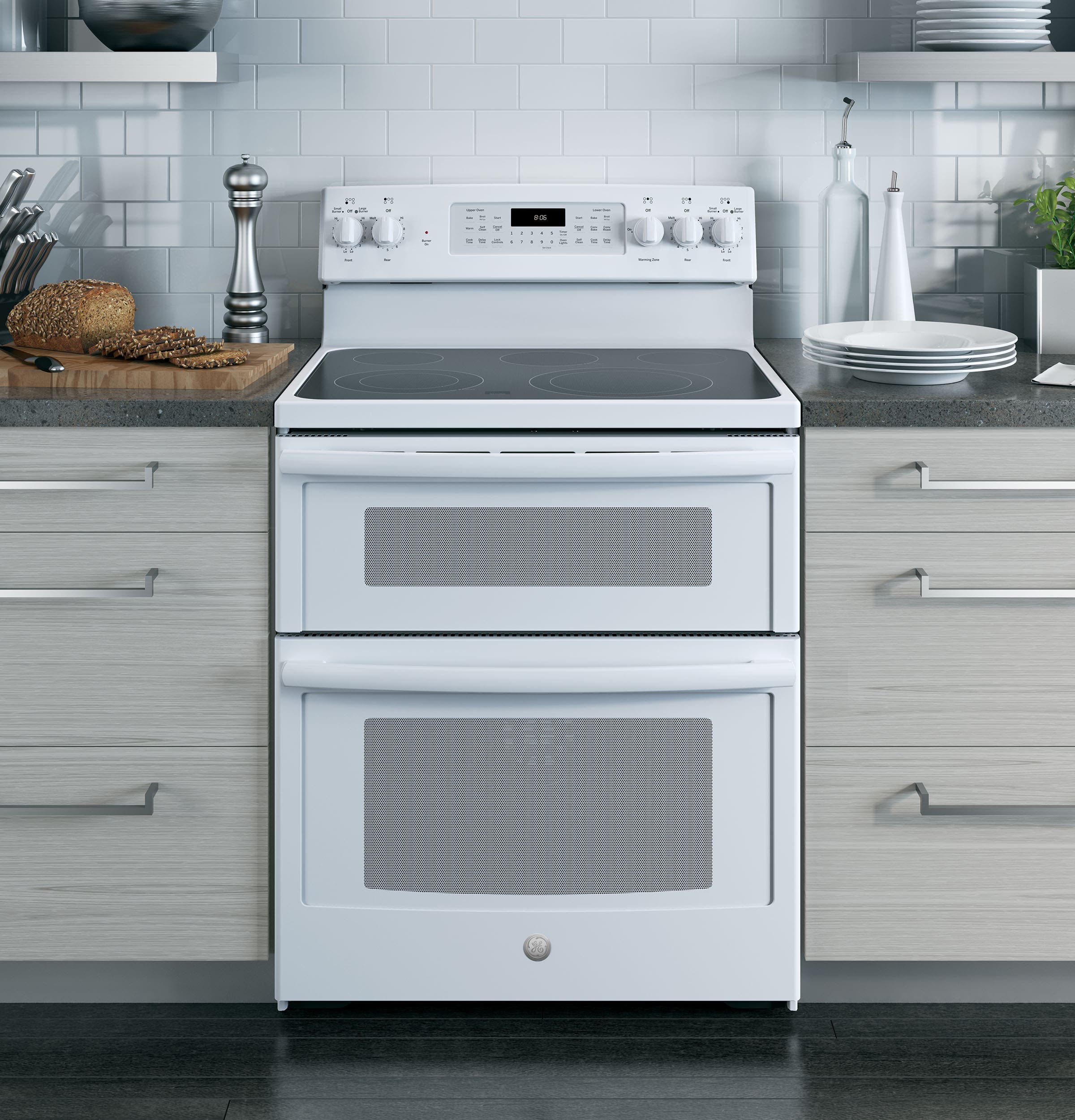 GE JB860DJWW White