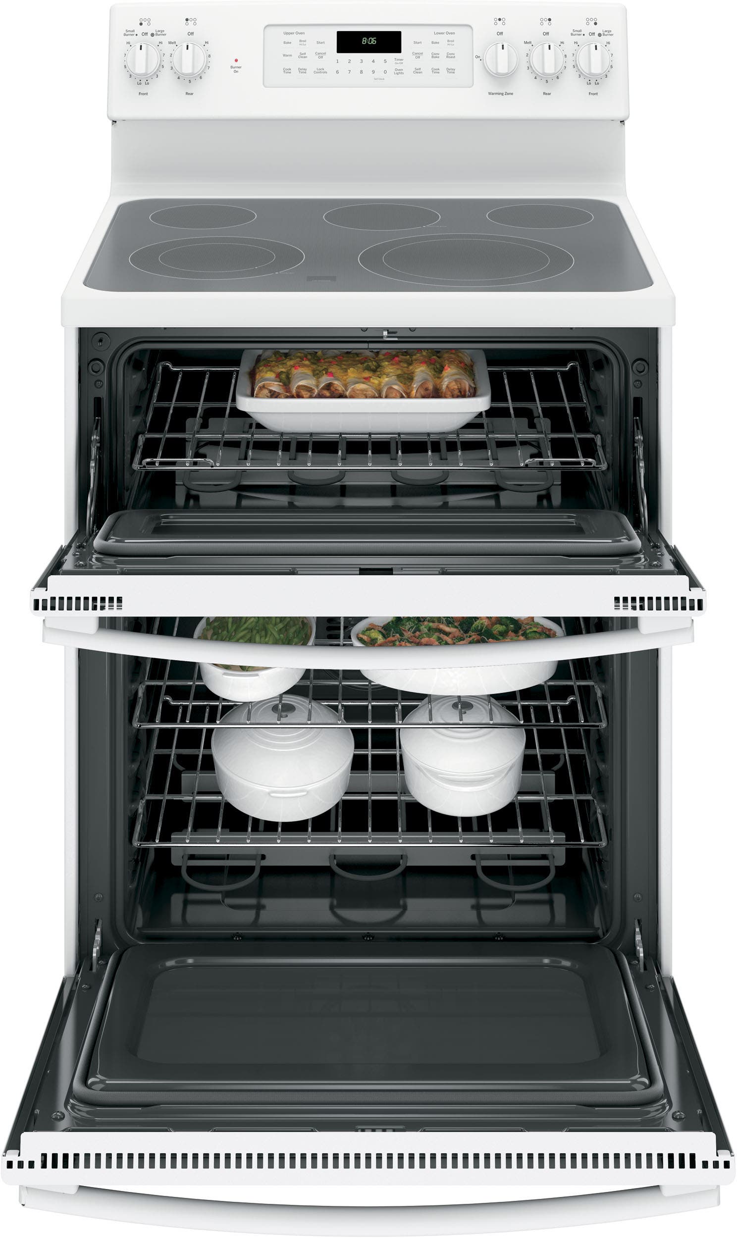 GE JB860DJWW White