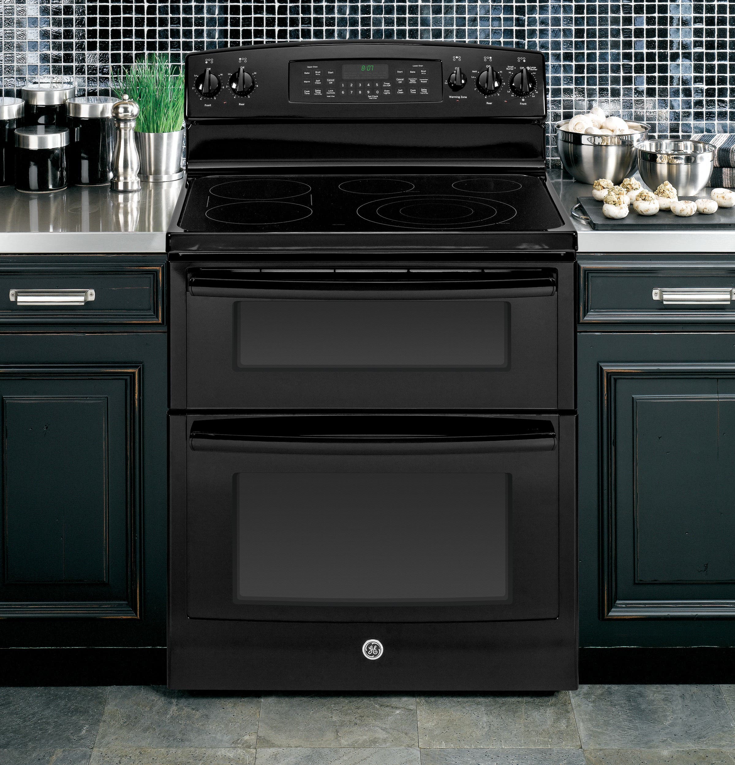 GE JB870DFBB Black