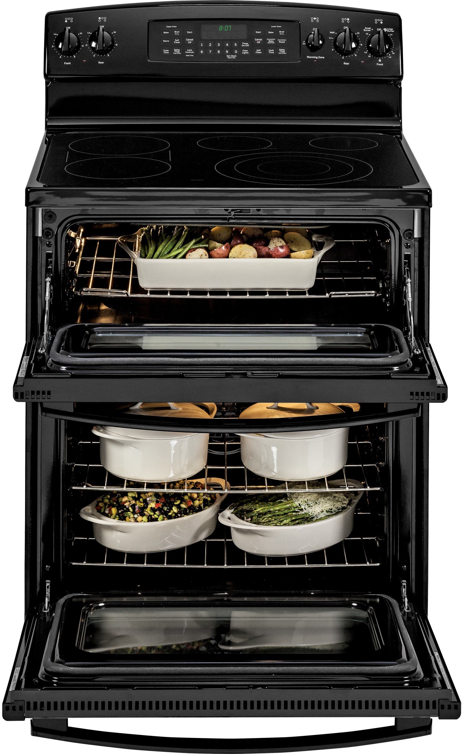 GE JB870DFBB Black