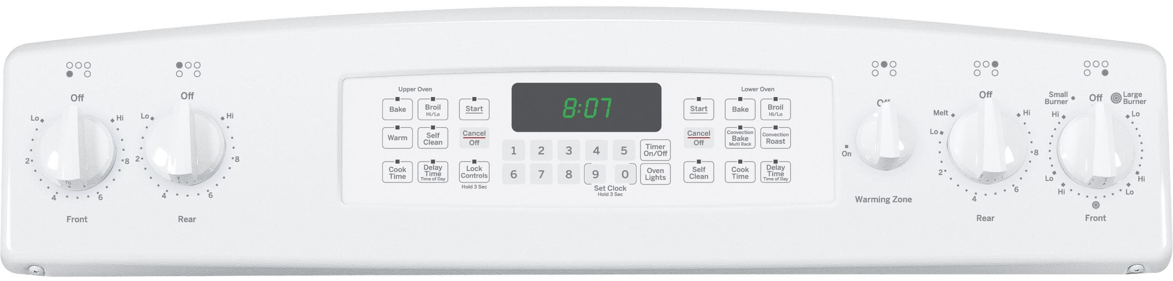 GE JB870TFWW White