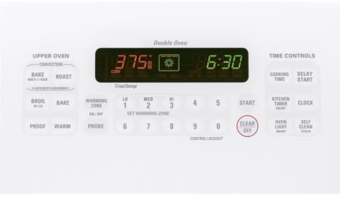 GE JB968TKWW True White
