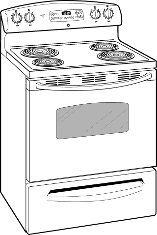 GE JBP23DNCC Bisque