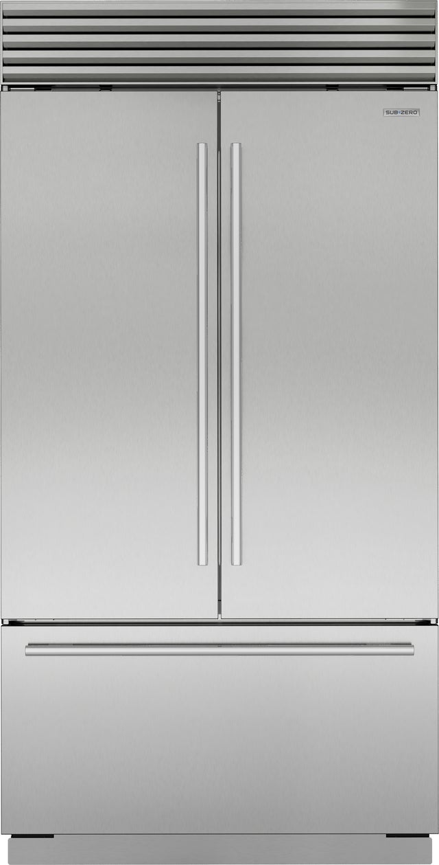 Sub Zero CL4250UFDST 42 Inch Built-In French Door Smart Refrigerator wi...