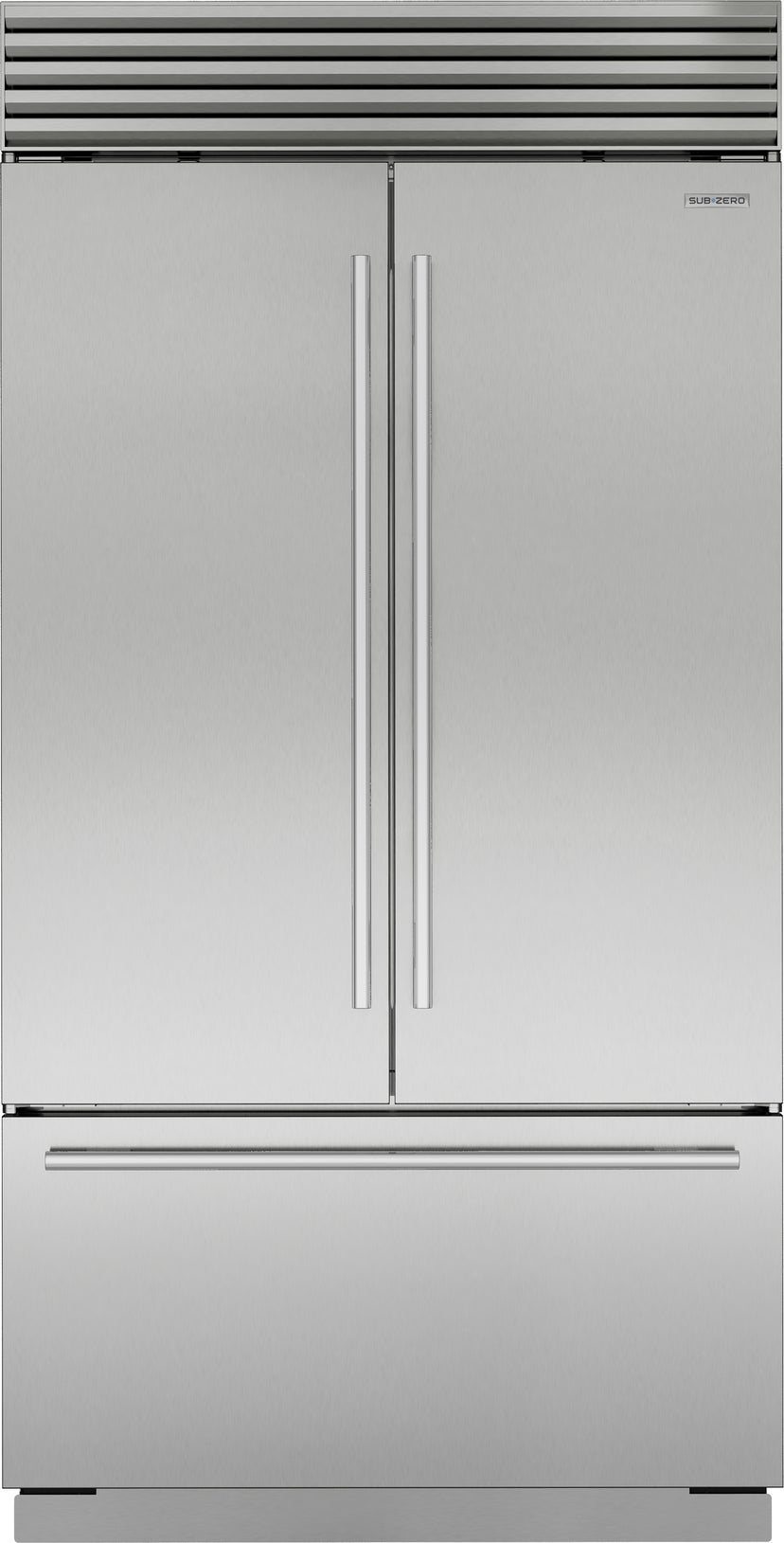 Sub Zero CL4250UFDST 42 Inch Built-In French Door Smart Refrigerator wi...