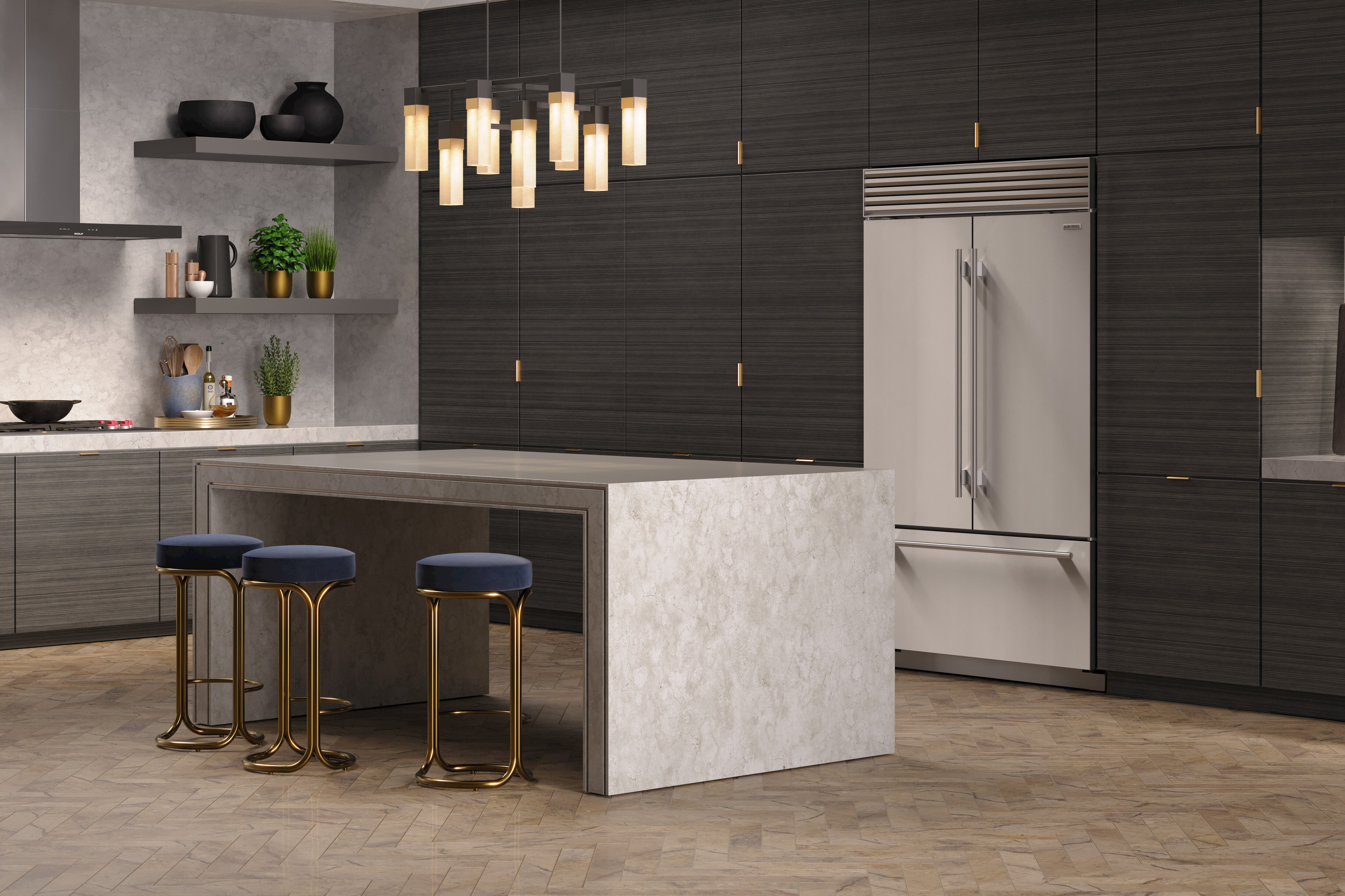 Sub Zero CL4250UFDST 42 Inch Built-In French Door Smart