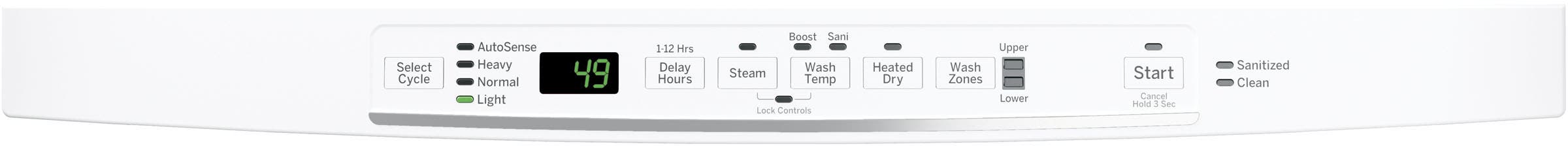 GE ADT521PGJWS White