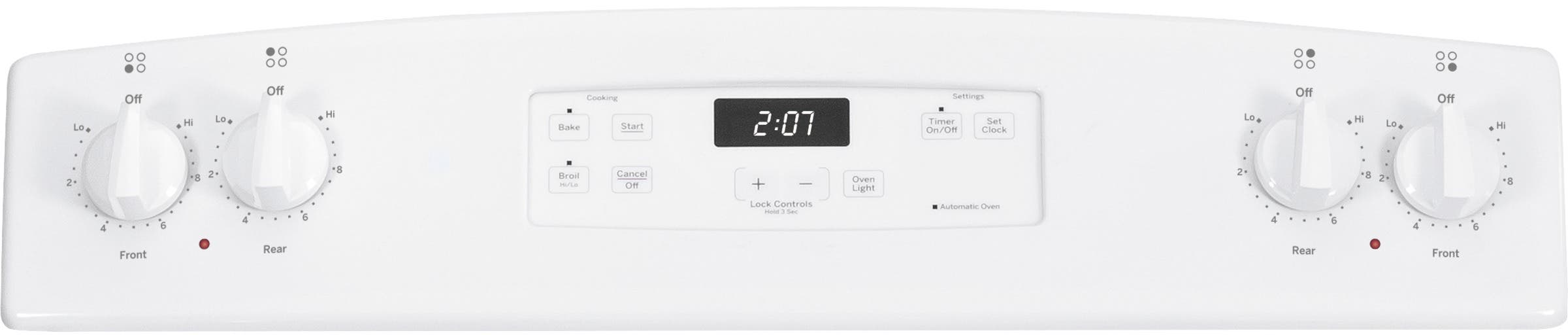 GE JBS27DFWW White