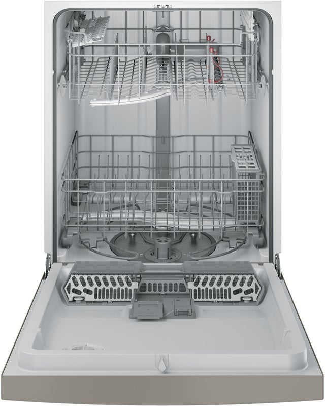 GE GDF610PMJES Full Console Dishwasher with 4 Cycles, 16 Place Se...