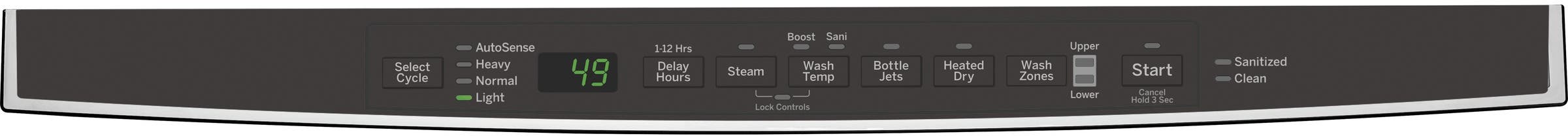 GE GDP695SBMTS Black Stainless