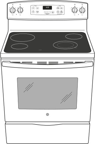 GE JBS60DFBB Black