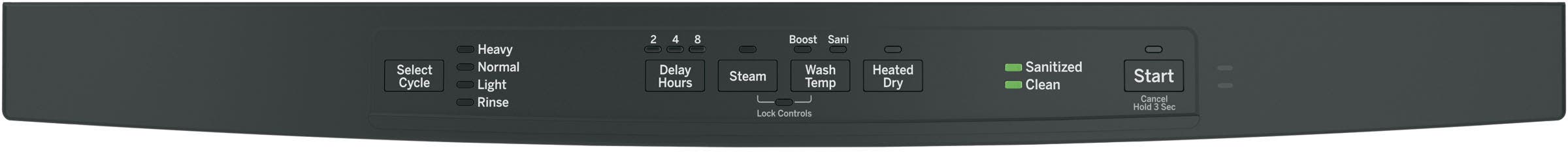GE GDT535PGJBB Black