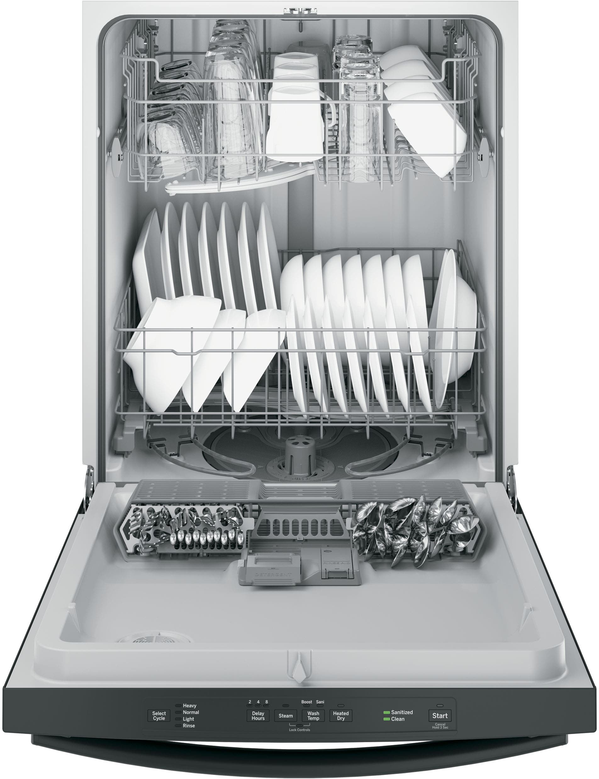 GE GDT535PGJBB Black