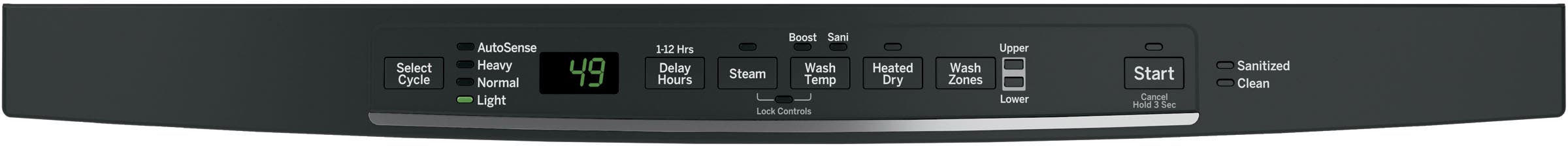 GE GDT545PGJBB Black